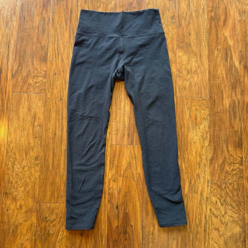 Vuori Clean Elevation Leggings Black Heather High Rise Zip Pocket Yoga Women S